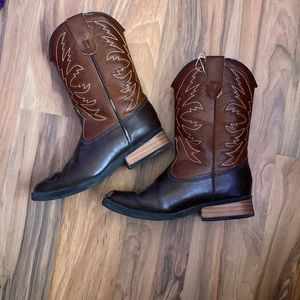 Kid’s Brown Cowboy Boots size 10 1/2